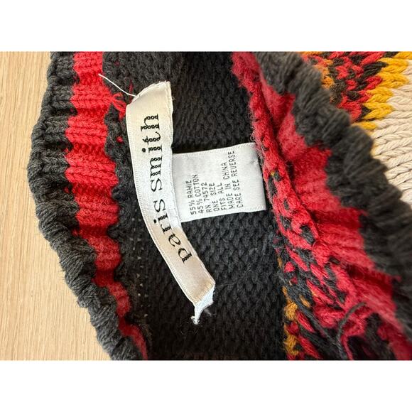 Vintage Grandma Cottage Core Plaid Floral Valentine Sweater Gucci Vibes - Picture 7 of 10